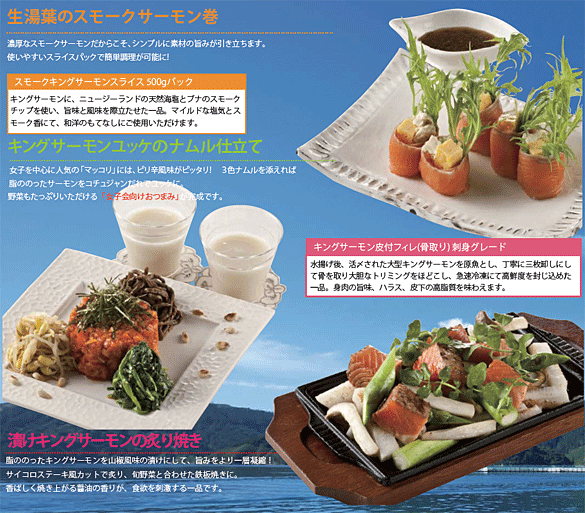 ニュージーランド産キングサーモン