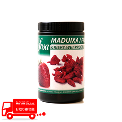 製菓材料/デコレーション/ソーサ ストロベリークリスピー ウェットプルーフ 400g