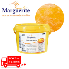 製菓材料/ナパージュ・グラサージュ/マルグリット ロイヤル ナップ アプリコット 4.5kg