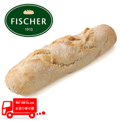 パン・洋菓子/半焼成冷凍パン/フィッシャー 半焼成冷凍パン ドゥミバゲット 田舎風 125g 50本入り