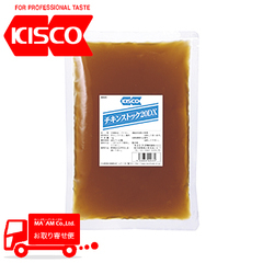 調味料・ソース/キスコフーズ(ブイヨン)/[ケース販売]キスコ Brix20以上の濃いブイヨン チキンストック DX 1kg