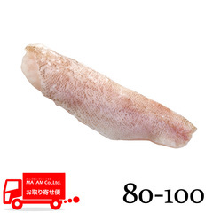 水産品/魚類(その他加熱用)/[ケース販売]ハタフィレ(皮つき・骨取り) 80/100 1kg