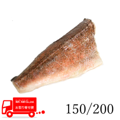 水産品/魚類(その他加熱用)/[ケース販売]アラスカ近海 メバルフィレ(皮つき、小骨取り) 150/200