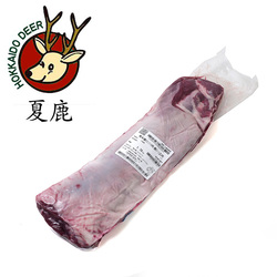 畜肉類/蝦夷鹿・その他鹿肉/北海道産 チルド 天然 (馬木葉のエゾシカ)　蝦夷夏鹿 ロース正肉 スモールサイズ