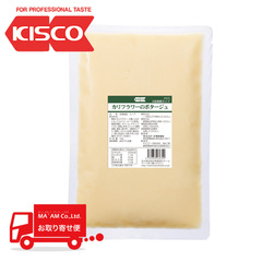 調味料・ソース/キスコフーズ(スープ)/[ケース販売]キスコ カリフラワーのポタージュ(2倍希釈タイプ) 1kg