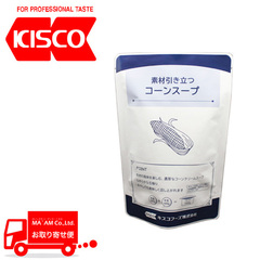 調味料・ソース/キスコフーズ(スープ)/[ケース販売]キスコ 素材引き立つコーンスープ(2倍希釈タイプ・レトルトパウチ) 500g