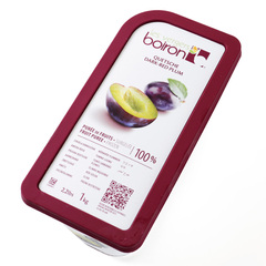 フルーツ加工品/100％フルーツピューレ/ボワロン 無加糖フルーツピューレ クエッチ/ダークレッドプラム 100% 1kg