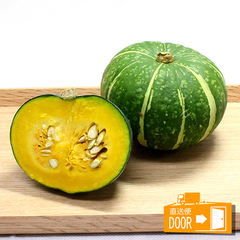 直送対応[モアーク有機農園]/果菜類・セット商品等/無農薬栽培 生食用 鈴かぼちゃ