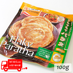 パン・洋菓子/発酵不要冷凍パン/[ケース販売]100％手作り フレイキイ パラタ 100g 4枚入り