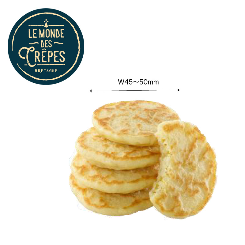 パン・洋菓子/冷凍ケーキ・ミニ菓子/ル・モンド・クレープ ミニブリニ　200g(約40枚入り)