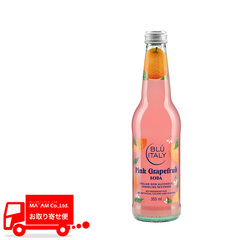 飲料/その他飲料/[ケース販売]ブルーイタリー ピンクグレープフルーツソーダ 355ml