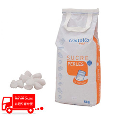 調味料・ソース/塩・砂糖/クリスタルコ パールシュガー4(5mm) 5kg 