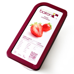 フルーツ加工品/フルーツピューレ(加糖)/ボワロン フルーツピューレ フレーズ/ストロベリー 1kg