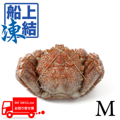 水産品/蟹類(鱈場・毛・渡り蟹など)/築地蟹商 ロシア船凍品(テナロン) ボイル毛ガニ(堅がに)姿 M(7/8尾) 5kg