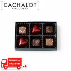 チョコレート/日仏商事(カシャロ)/カシャロ ショコラギフトボックス 6粒入り Aセット