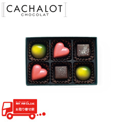 チョコレート/日仏商事(カシャロ)/カシャロ ショコラギフトボックス 6粒入り Bセット