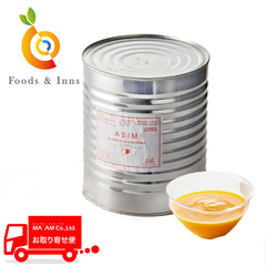 フルーツ加工品/100％フルーツピューレ/フーズアンドインズ　マンゴーピューレ アルフォンソ種100%　3.1kg缶