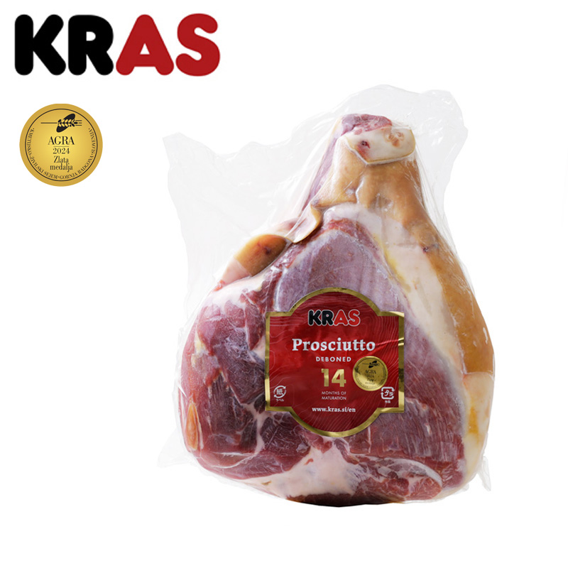 食肉加工品/プロシュット(その他)/クラス KarstBoraが生み出す プロシュット ボンレス(プレッサート) 14か月熟成 無添加