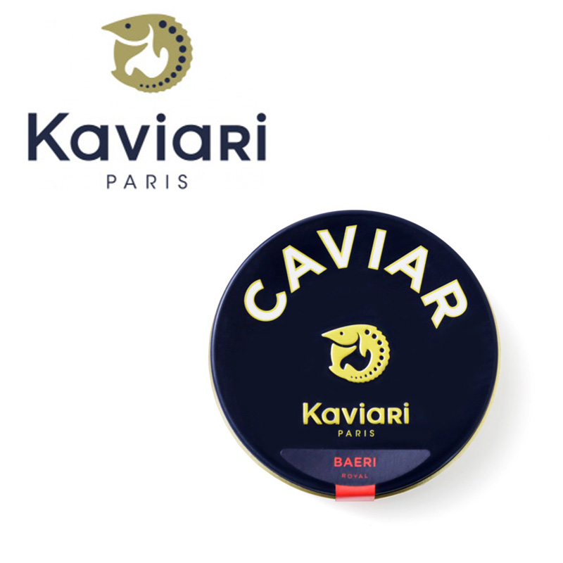キャビア/キャビアリ パストライズ キャビア(養殖シベリアチョウザメ) バエリ・ロワイヤル 50g