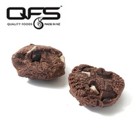 QFS 成形済み未焼成ソフトクッキー ココアチップ＆ミルクチップ  40g×150個 [729002]
