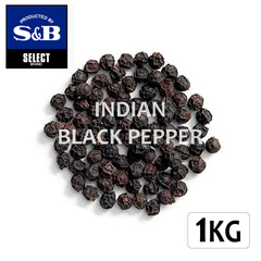 /[大容量]S&Bセレクト インド産ブラックペッパー(ホール) 1kg