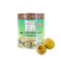 オリーブ・デュ・リュック スタッフドオリーブアンチョビ マンザニラ種 2号缶 [360059]