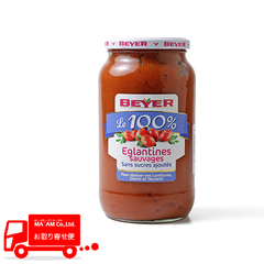 フルーツ加工品/フルーツ(シロップ漬けなど)/ベイエ 100% エグランティン ソヴァージュ/野ばらピューレ 無糖 1kg