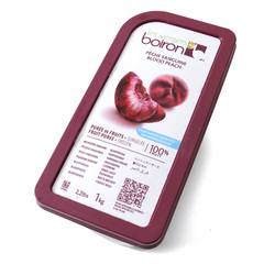 フルーツ加工品/100%フルーツピューレ/ボワロン 無加糖フルーツピューレ ペッシュ サンギーヌ/ブラッドピーチ 100% 1kg