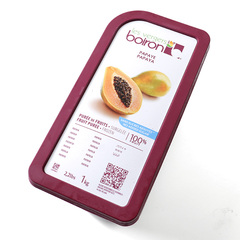 フルーツ加工品/100%フルーツピューレ/ボワロン 無加糖フルーツピューレ パパイヤ 100% 1kg