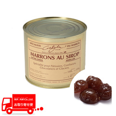 製菓材料/栗・マロン/ファコール マロンインシロップ ナポリ 3kg
