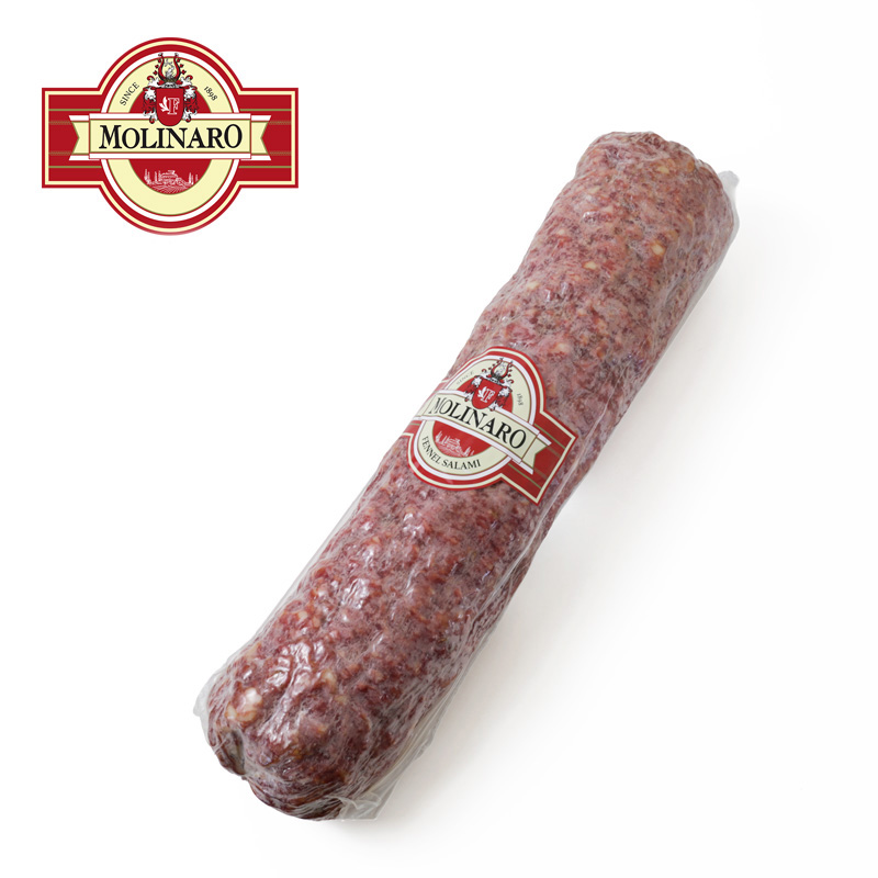 食肉加工品/サルーミ(塩漬け・燻製など)/モリナーロ フェンネル サラミ ホール 約2.5kg(直径約9cm)